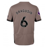 Tottenham Hotspur Radu Dragusin #6 Replica Third Shirt Ladies 2023-24 Short Sleeve